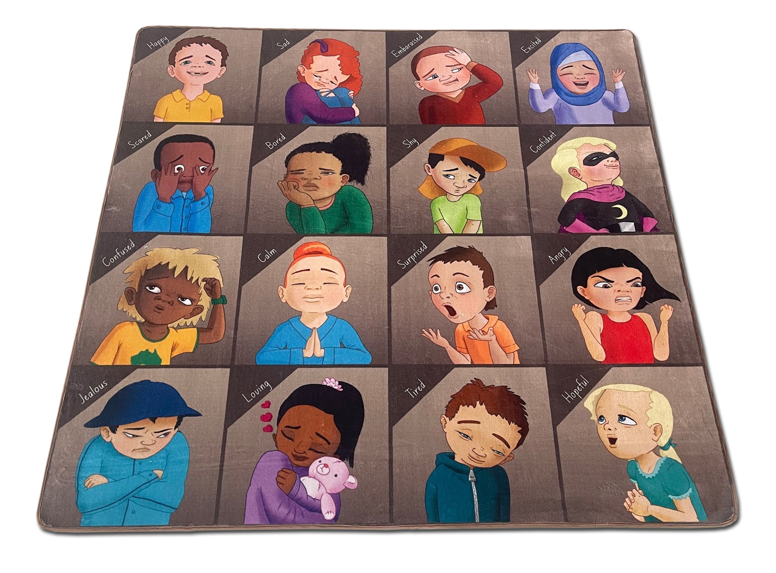 Emotions Faces Rug – Rugoo
