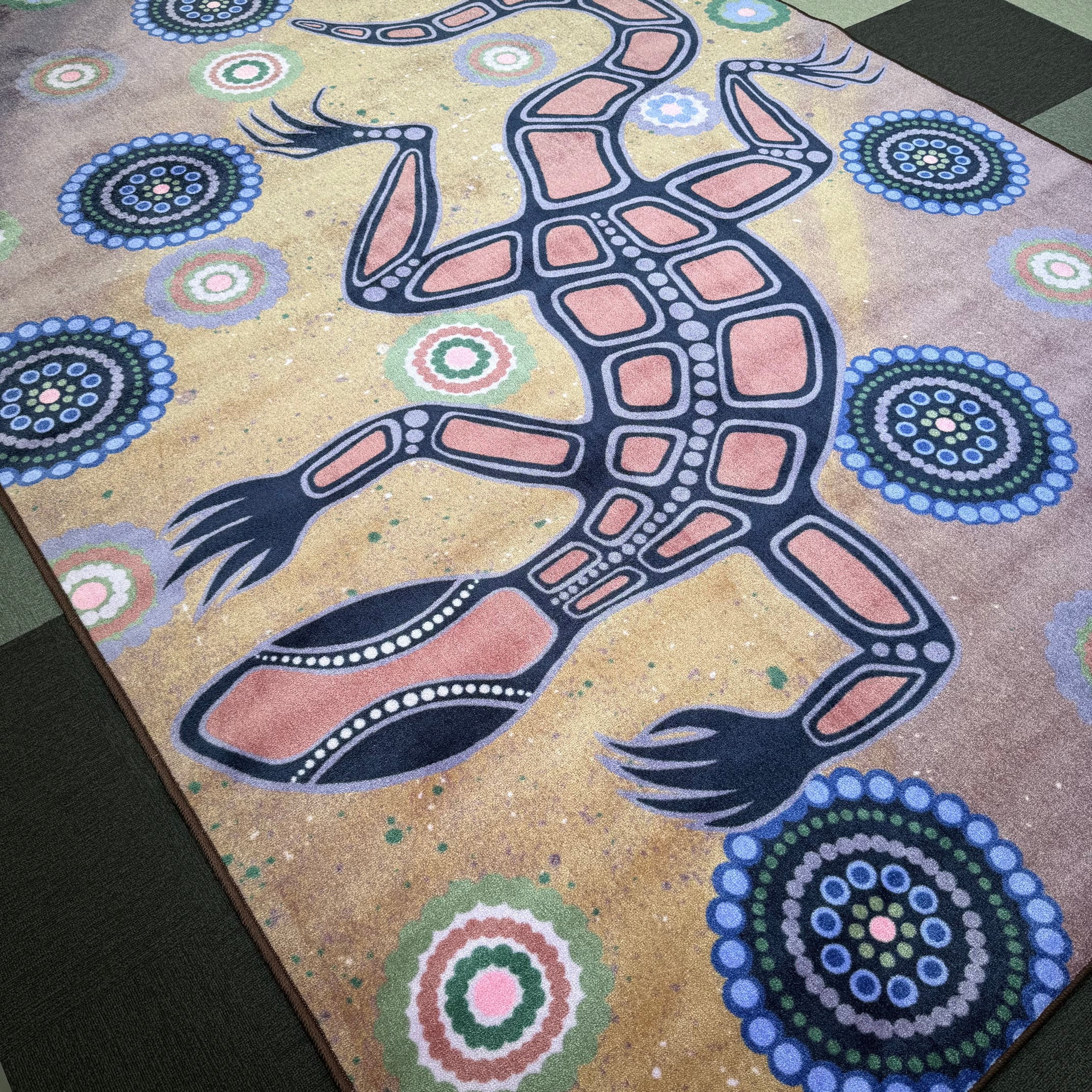 Dirawong the Goanna Rug