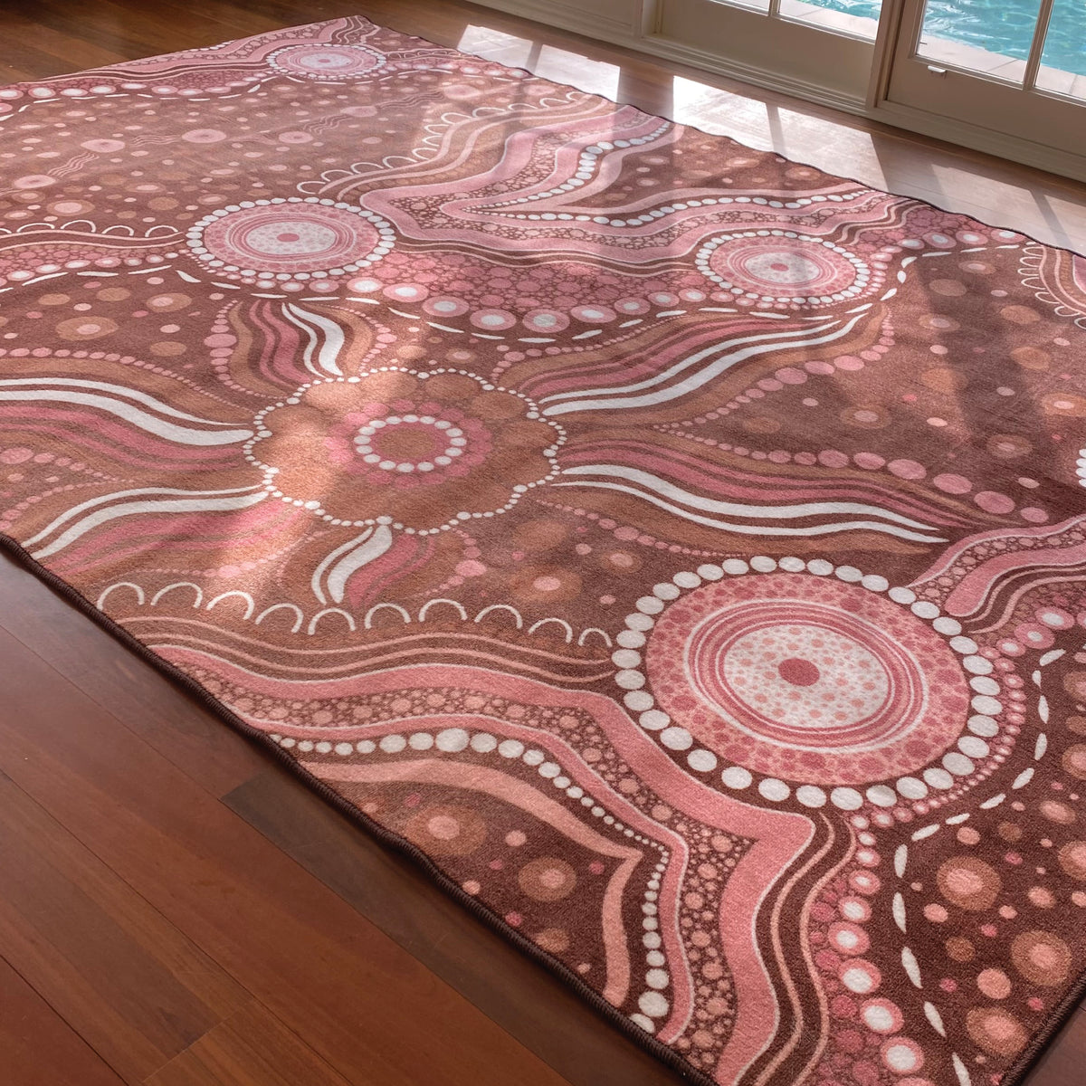 Bush Dreaming Indigenous Rug – Rugoo