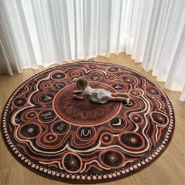 Yarning Circle Indigenous Rug – Rugoo